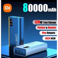 Xiaomi 80000mAh High Capacity Power Bank 120W Fast Charging Powerbank