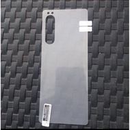 Hydrogel Mate Rear Sony Xperia 1ii Mark 2 Black Matte Au docomo SoftBank Global