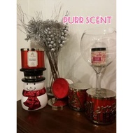 💯% BBW Original 3-Wick Candle_The Perfect Christmas_Candle Holder