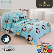 ️DISNEY TSUM ️"FTC099 Mickey Mouse Bedsheet Set Duvet Cover Brand Fountain