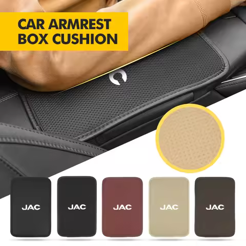 Car Armrest Box Pad Breathable Ice Silk Central Armrest Box For JAC J3 J2 S5 A5 J5 J6 J4 Vapour S2 T