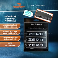 Set of 3 Genuine Six Zero 22mm Pickleball Racket Protective Edges - Impact Resistant, Super Durable 