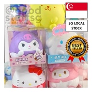 [SG FREE 🚚] Jumbo Squishy Toy Sanrio Melody Kuromi Cinnamoroll Hello Kitty Squishies Slow Rising Stress Ball Fidget Toys