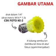 Nozzle plastic Nozzle 4 holes Nozzle spray sprayer spray garden pest sprayer Nozzle