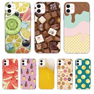 Samsung Galaxy A13 A23 A33 A53 A73 A03 Core Silicone Phone Case Cover Fruit Chocolate