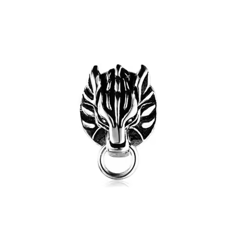 Final Fantasy Cloud Strife Wolf Claude Wolf Earrings Final Fantasy VII FF7AC S925 Sliver Earrings Gi