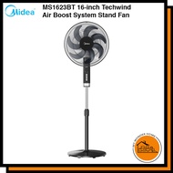 Midea MS1623BT 16-inch Techwind Air Boost System Stand Fan,60dBA , 50W