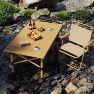 Table Picnic Folding Table Stall Outdoor Camping Dedicated Egg Roll Table Chair Barbecue Picnic N65H
