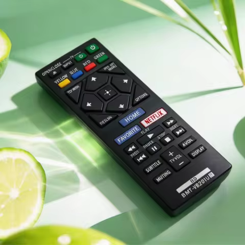 RMT-VB201U Replacement Remote Control for Sony Blu-Ray BD Disc DVD Players BDP-BX370 BDP-S1700 BDP-S
