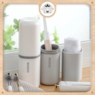 ECOCO Toothbrush Travel Cup - Toothbrush Holder Toothbrush rack, practical, modern toothpaste Holder