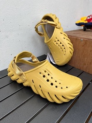 รองเท้าแตะแฟชั่น ทรงหนีบ สไตล์ Crocs Bayaband Tie-Dye Mania Flipงานดี