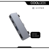 HYPERDRIVE 4-In-1 USB-C Hub (Gray / Silver) HD319E