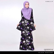 Baju Kurung Sabella Queeny READY STOCK 🌹 Baju Kurung Murah Baju Kurung Muslimah