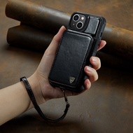 SAMSUNG A13 A33 5G A34 5G A53 A54 5G A73 LEATHER BACK COVER LEATHER CASE WALLET CASEON C005