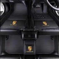 PORSCHE Cayman,Macan/Macan 4 Electric,Taycan, Panamera Car Floor Mats Straight design Car Carpet cus