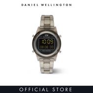 [2 years warranty] Daniel Wellington Retro Digital 36mm Light Grey - Unisex/Female Watch for women a