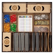 TowerRex Board Game Organizer for 7 Wonders board game box 1st Ed, 7 Wonders Cities expansion, 7 Won