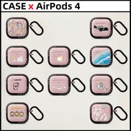 CCCASETiFY1.1【Coffee Cat flower Foodie girl】TPU AirPods Case For AirPods 4 Pro Shockproof Wireless B