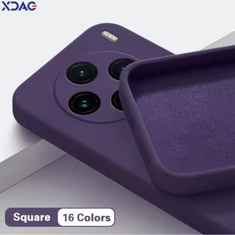 High Qualtiy Mobile Phone Case for VIVO X100 X100S Pro Ultra X100Pro X100Ultra 5G Square Liquid Sili