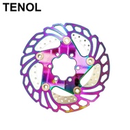TENOL Mountain Bike Disc Rotor Heat Dissipation Mountain Bike Rotor Wear 140MM