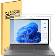 2 Pek Pelindung Skrin Kaca Tempered untuk Lenovo IdeaPad 5/5i 2-in-1 (16″, Gen 10 16AKP10 16IAL10) L