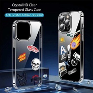 Glossy Clear Case Casing hp OPPO A79 A38 A18 A58 A17 A78 A57 A77S A16S A54S A15S Reno8T A5S A3S A55 