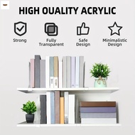 Acrylic Shelf Dividers for Wardrobe No-drilling Closet Shelf Separator  for Wardrobe Closet Cabinets