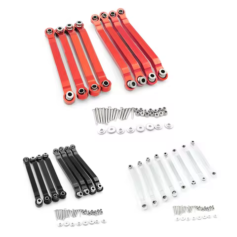 MN D90 D96 MN98 MN99S MN45 Metal Chassis Link Rod Pull Rod Tie Rod Linkage RC Car Upgrades Parts Acc