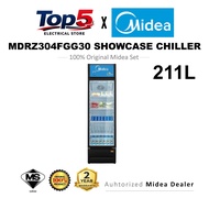 Midea 187L Showcase Chiller MSC-186BE MDRZ262FGG30 MDRZ302FGG30 MDRZ304FGG30 MDRZ434FGG30 Display Ch