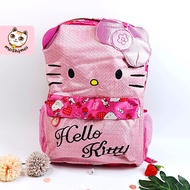 School Bag / Backpack / School Backpack with Ketupat Kiti Motif
