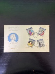 1985 英皇太后各時期之生活剪影郵票首日封 The Queen Mother First Day Cover 香港郵票 Hong Kong Stamp