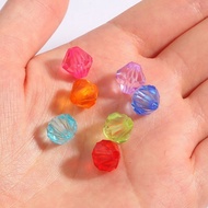 Austria Faceted Bicone Crystal Acrylic Beads