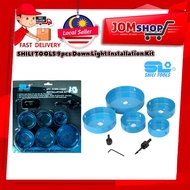 9pcs Hole Saw Cutting Set 9pcs 51mm - 89mm Downlight Installation Kit For Plasterboard Wood Plastic