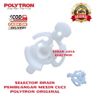 SELECTOR DRAIN PEMBUANGAN MESIN CUCI POLYTRON ORIGINAL