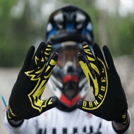 AVELIO DARABEL Yellow full finger Gloves - MTB cycling Gloves - Downhill cycling Gloves