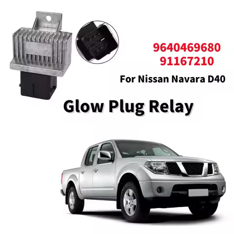 Engine Glow Plug Control Unit Relay Module Replacement 93858431 9640469680 For Nissan Navara D40 Car