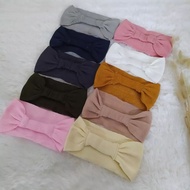 Ciput Rajut Bandana Bando Pita Daleman Kerudung/Ciput model Bando wanita