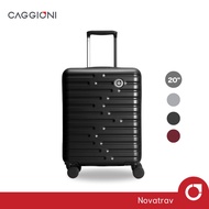 CAGGIONI กระเป๋าเดินทางล้อลาก ขนาด 20 นิ้ว รุ่น โนวาเทล ( Novatrav : 59027 ) กระเป๋าเดินทางถือขึ้นเค