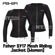 Feher SY17 Mesh Motorcycle Riding Jacket Women Biker Jacket