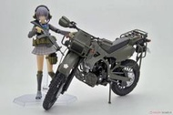 特價 缺貨 代理 Tomytec 迷你武裝 LM001 陸上自衛隊偵察機車 川崎 KLX250 1/12 完成品