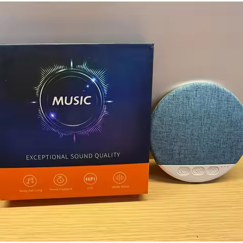 2026 New Wireless Pillow Speaker Sleep Aid Bluetooth Under Pillow Machine Speaker White Noise 30/60/