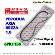 Perodua AXIA BEZZA 1.0 V-Ribbed Fan Belt 9004A-91063 6PK1155 Sabuk Kipas Original Daihatsu Genuine P