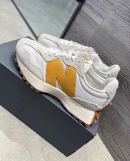 🔝New balance 327 白黃色