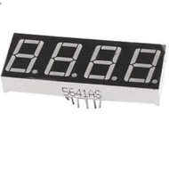 MERAH Led display 7 segment seven 4 digit segment red 0.56" inch red