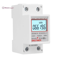 DDS6619-006 2P Electronic Watt-Hour Meter 5(80)A 230V Watt-Hour Meter