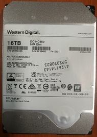 WD 威騰 HC550 16TB 3.5吋 企業級 氦氣硬碟 512MB 快取 現貨~促銷~