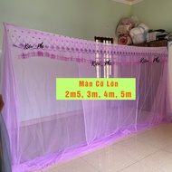 [Great Net] Oversized tulle net 5m, 4m, 3m, 2m5 - anti-mosquito net with 4 foldable corners