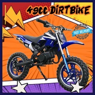 New Shop Discount🔥Mini Dirt Bike, 49cc Dirt Bike,Children's Bicycle, Gasoline-Powered 2-Stroke 49cc 