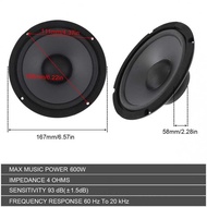 ❣ 2Pcs/Lot Speakers 6.5 Inch 600W Vehicle Door Subwoofer Car Audio Music Stereo Full Range Fre