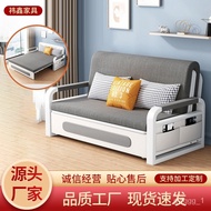 Sofa Bed Foldable Pull-out Sofa Bed Simple Modern Living Room Small Apartment Single Double Dual-Use Storage Sofa Bed
